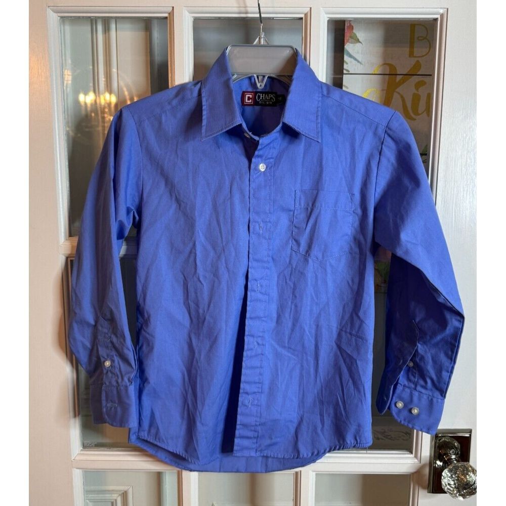 Chaps Boys shirt‎ Blue 10